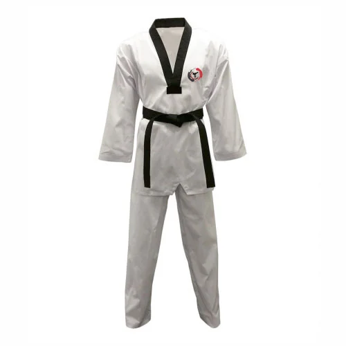 Unisex White Martial Arts Practice Suit